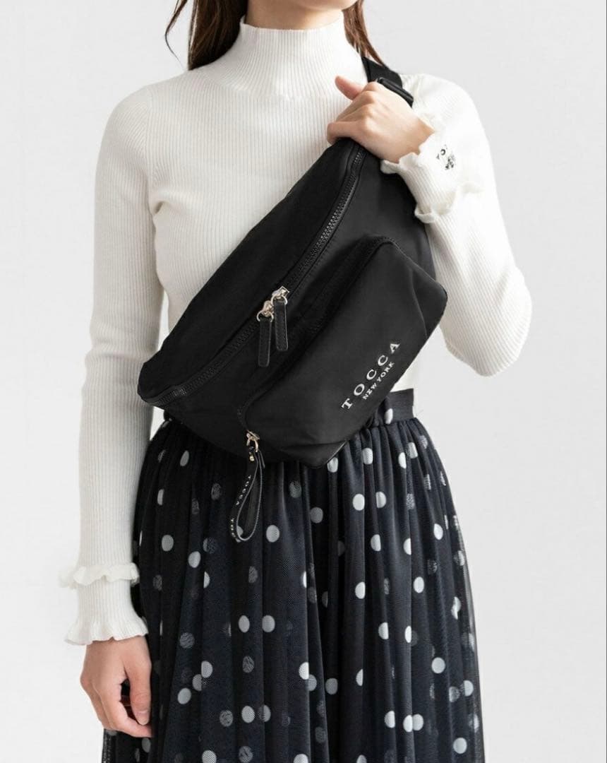 TOCCA METRO BODYBAG ボディバッグ・ウエストポーチ ブラック