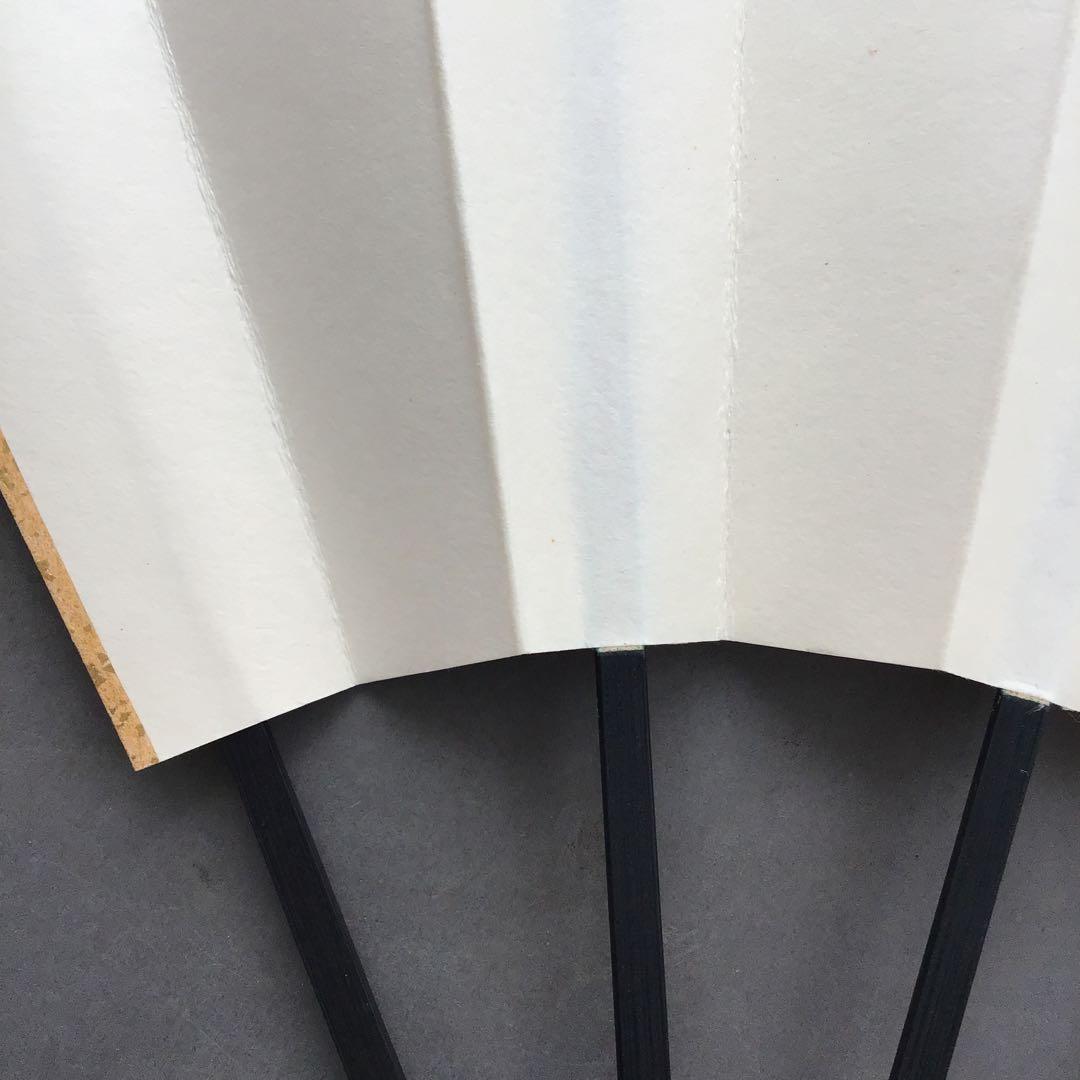 茶道具　飾り扇子　銘:春色　臨済宗相国寺派管長　有馬頼底作　紙箱　S1046SS