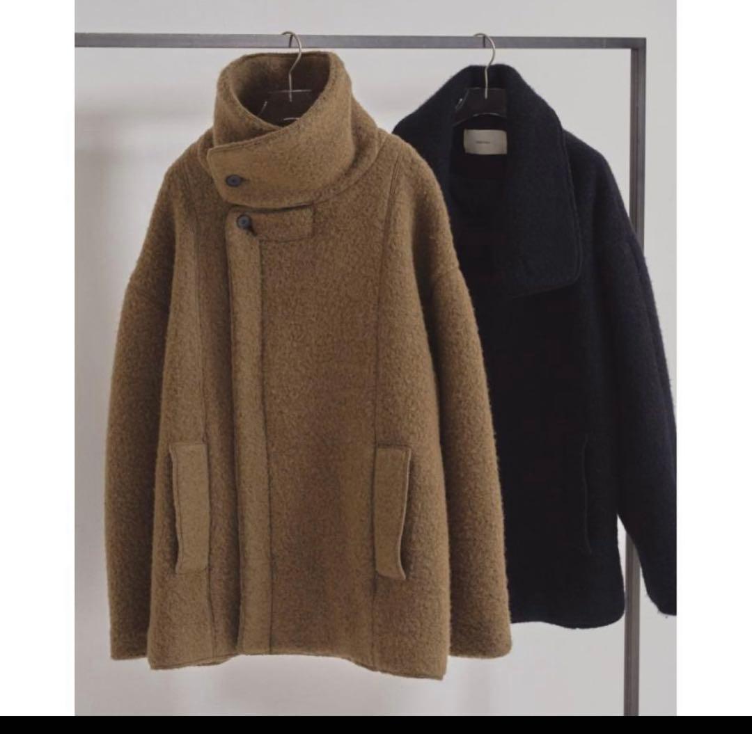 TODAYFUL StandcollarBoucleJacket ブラック36