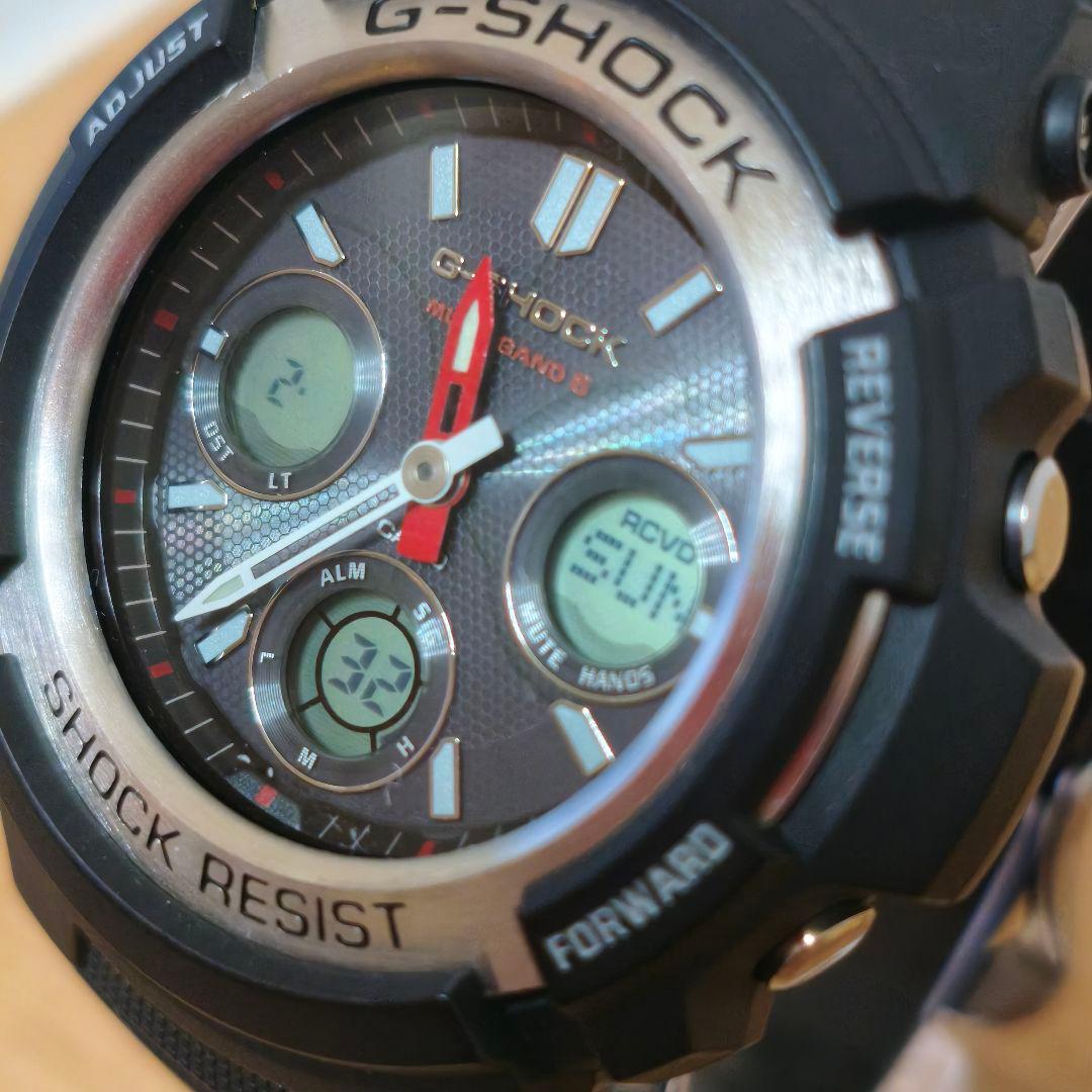 新品同様 カシオ G-SHOCK AWG-M100-1AJF 電池新品異常無し