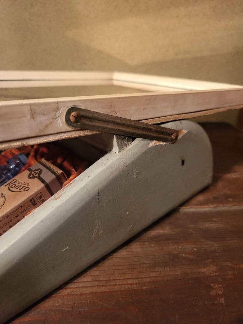 ロート 目薬　什器　店頭用　非売品　ガラスケース　ショーケース　アンティーク