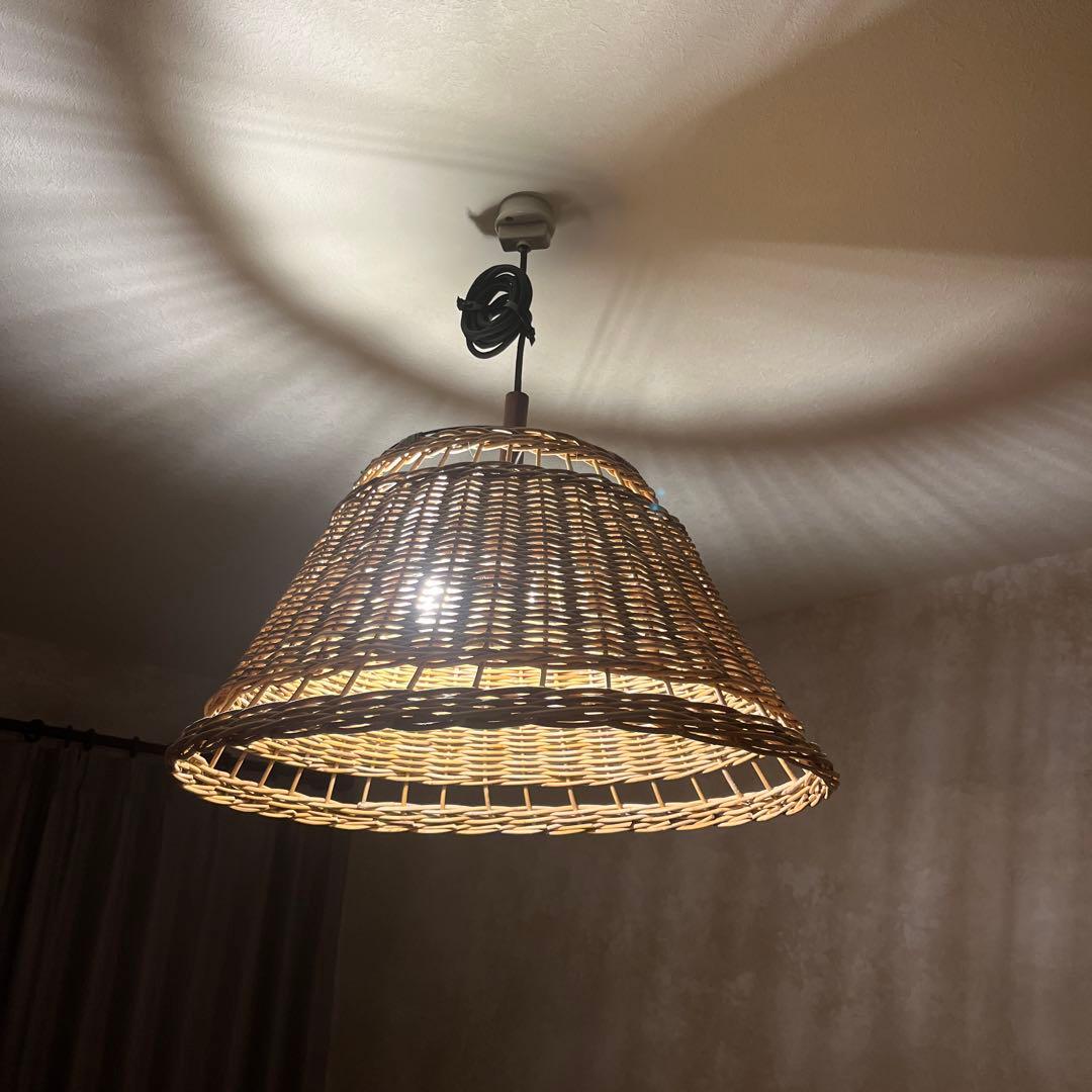 ANTORY アントリー　籐ラタン照明　アンティーク　ヴィンテージ　店舗照明