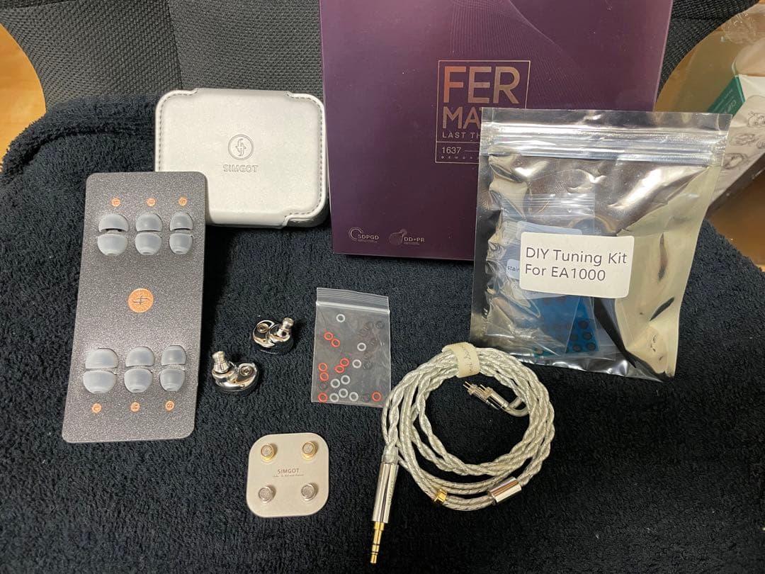 イヤホン simgot ea1000 Fermat + lc7