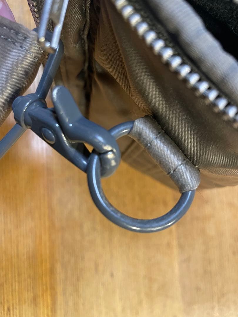 ポーター　タンカー シルバー　カメラ　ショルダーバッグ