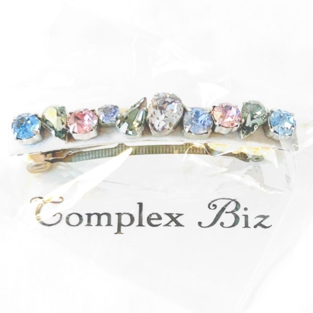 778【新品未使用】結婚式＊入学式＊和装／春色カラー大粒スワロフスキーバレッタ