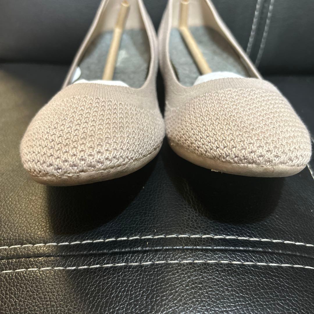 allbirds オールバーズ　ベージュ　ニット フラットシューズ 6.5