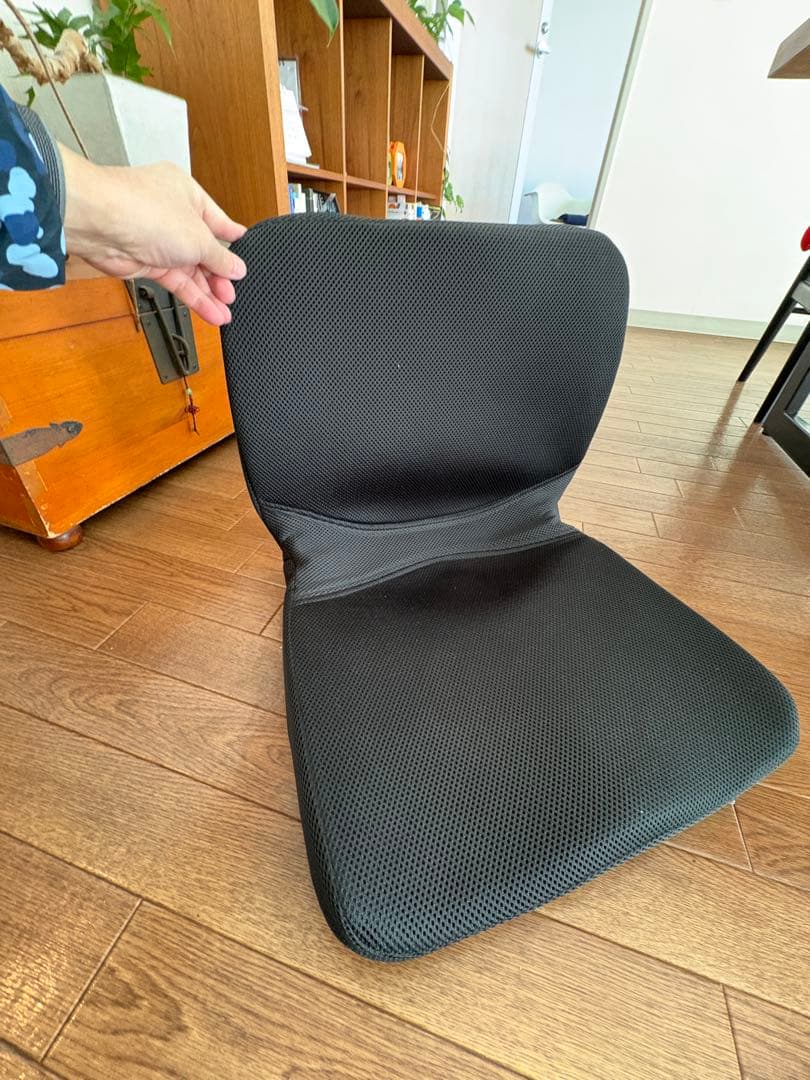 p!nto 姿勢矯正クッション ブラック