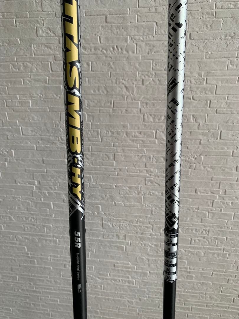 K2K U5 U6 ユーティリティクラブセット フレックスR 22度、26度