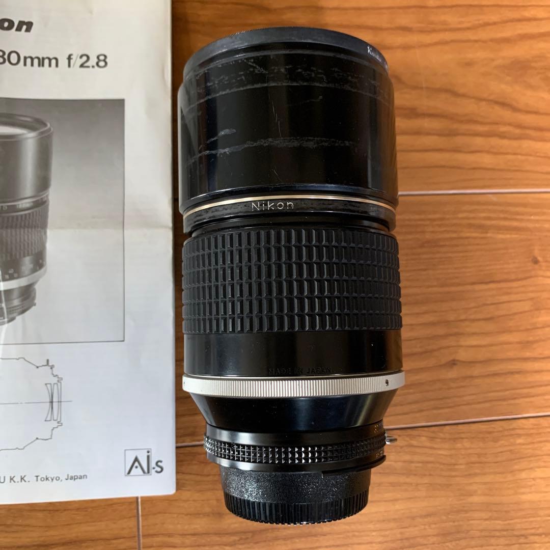 レンズ(単焦点) Nikon Nikkor ED 180mm f/2.8