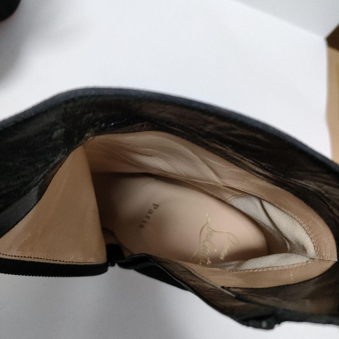 極美品❢Christian Louboutin スエードヒールブーツ ブーティ