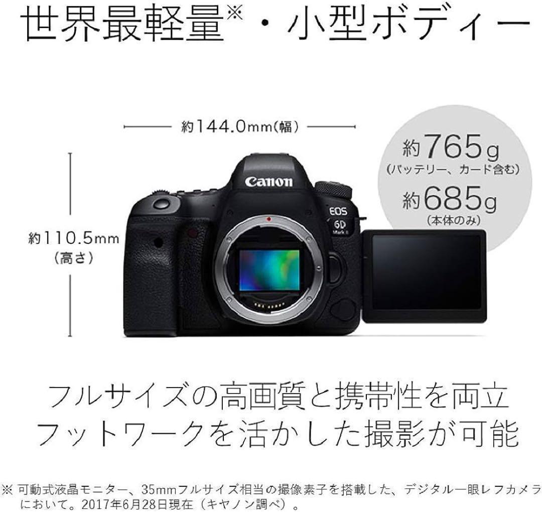 【美品】CANON EOS 6D Mark II