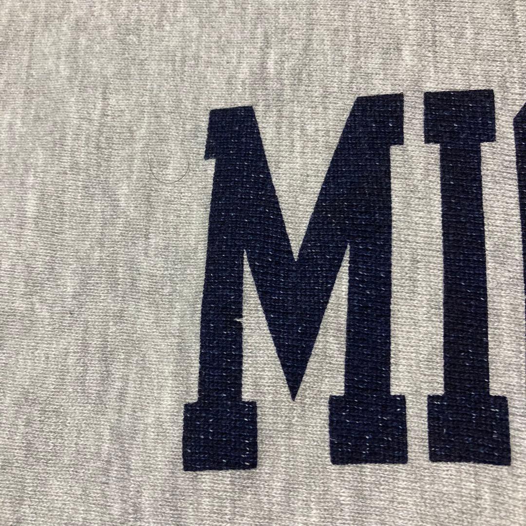 90s Championミシガン染み込み リバースウィーブ刺繍タグUSA製XXL