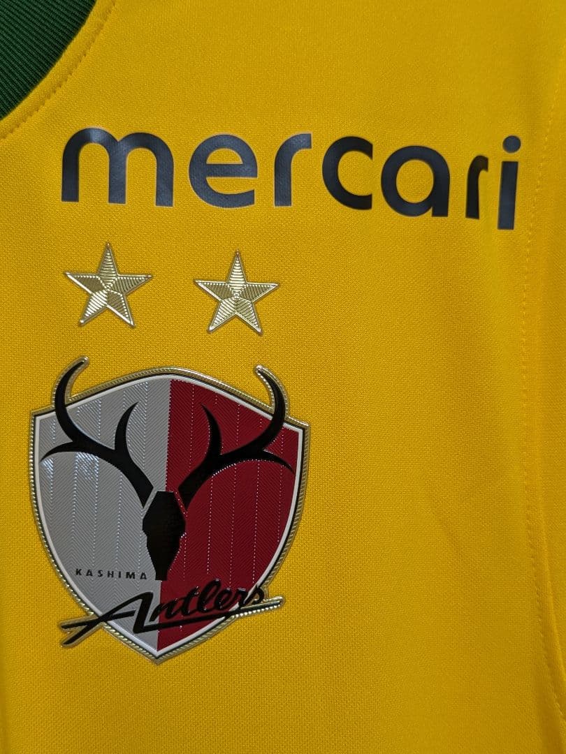 く*ろ様 【鹿島アントラーズ】30周年ジーコサイン入りユニフォーム　新品未使用タ