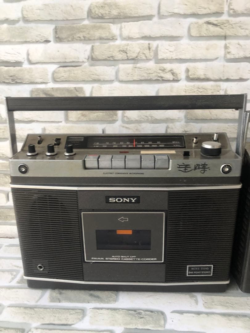 SONY　CF-2550& CRS-2000 まとめて2台(A36)