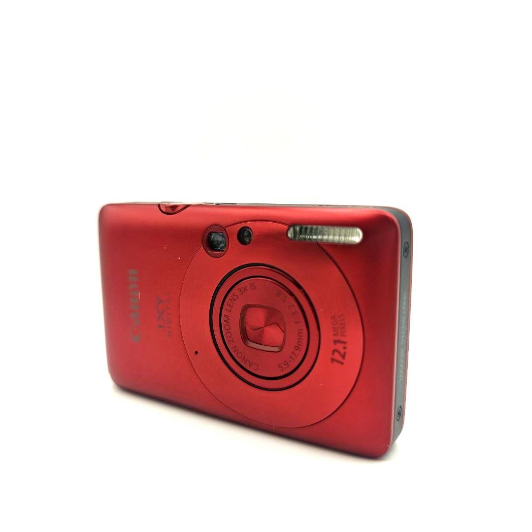 極美品 IXY DIGITAL 210 IS レッド オールドコンデジ