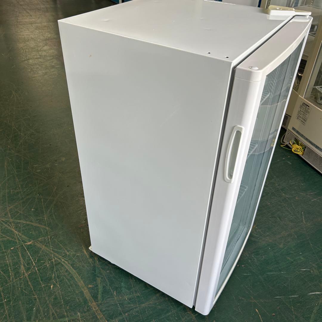 144業務用 冷蔵ショーケース オフィスコンビニ XW-105 左右開き 小型