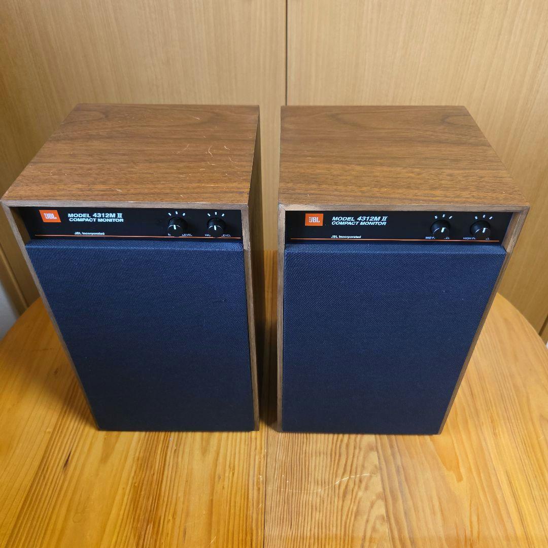 【完動品】JBL 4312MⅡ ペア スピーカー 音出し良好