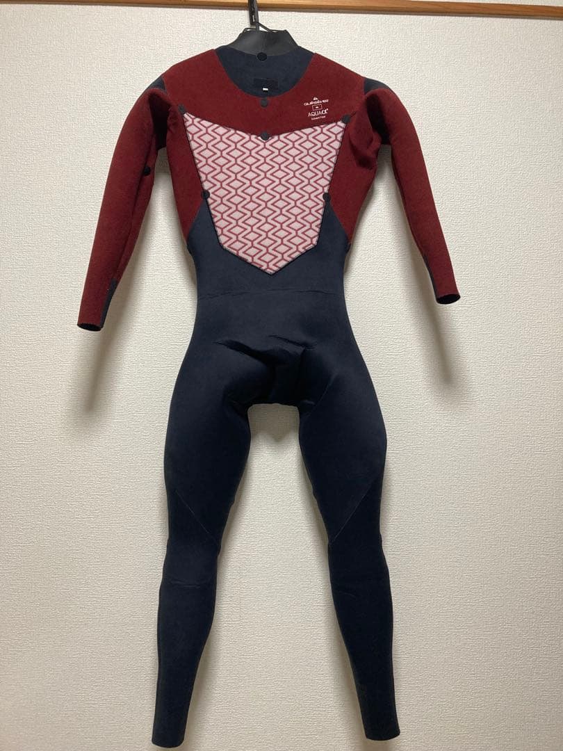 クイックシルバー　ウェットスーツ　セミドライ