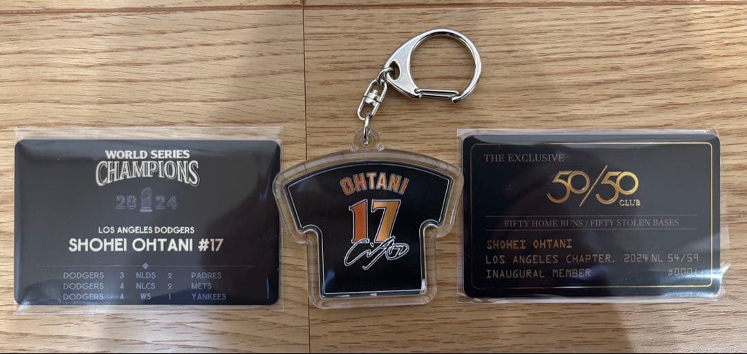 ⭐️一般販売なし｜限定非売品セット⭐️大谷翔平 2024 WS 記念 豪華4点セット