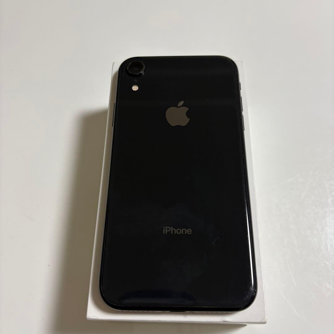 【美品】iPhone XR 本体 128GB ブラック SIMフリー