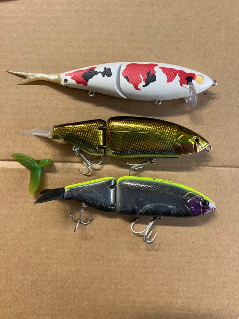 ビッグベイト　セット　クラッシュ　ネコソギ　DRT バス　シーバス