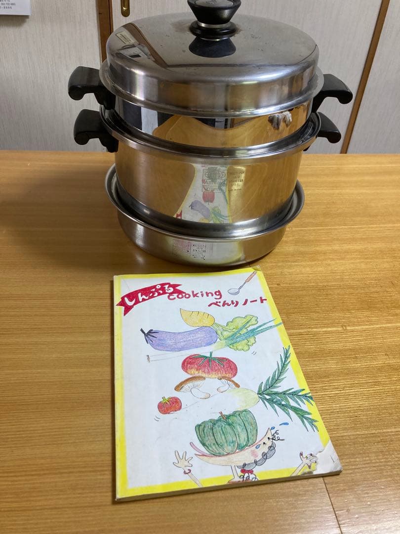 アムウェイ　鍋・大フライパンセット　クッキングノート付き