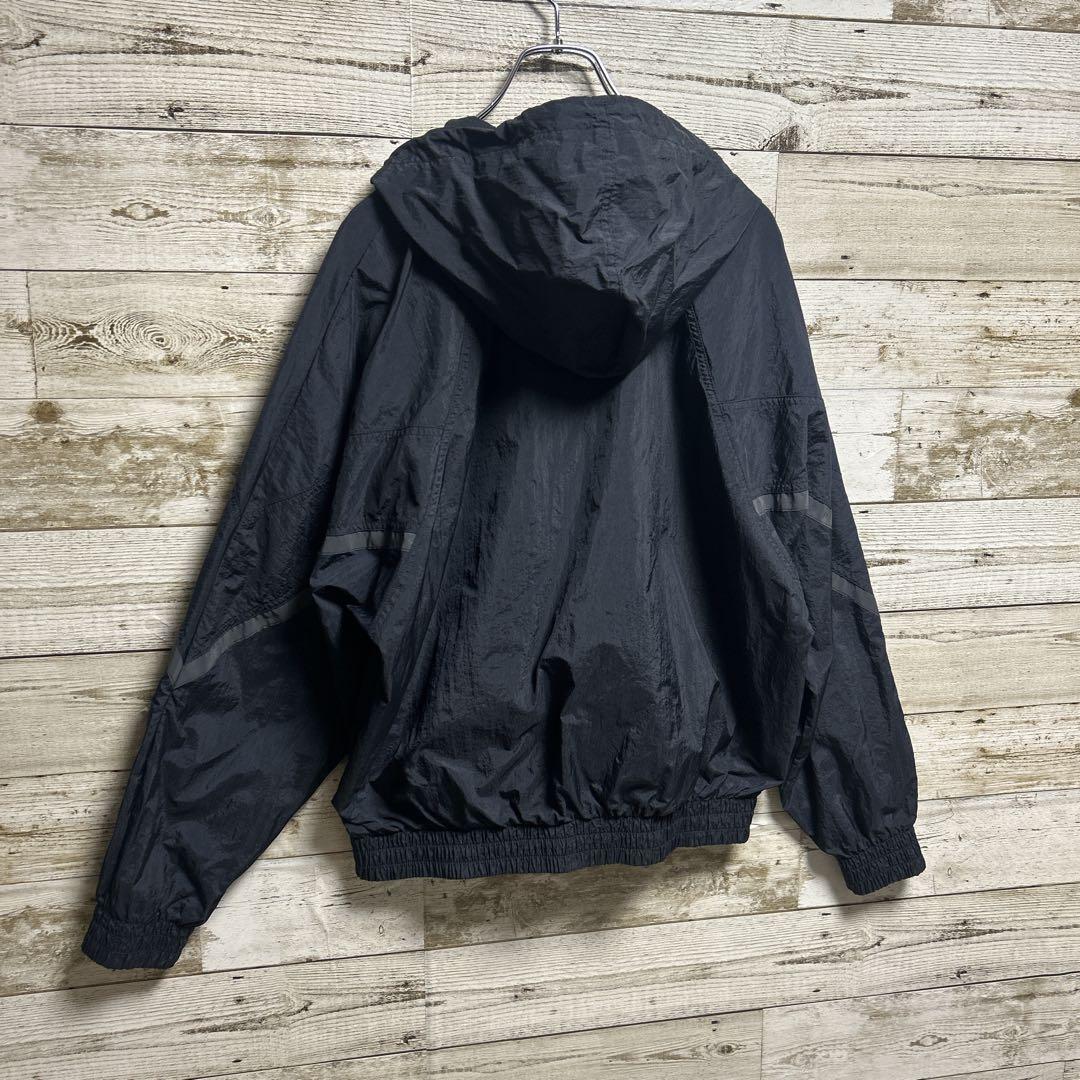 191【コムドットやまと着用】ナイキ☆ワンポイント刺繍ロゴ　ナイロンジャケット