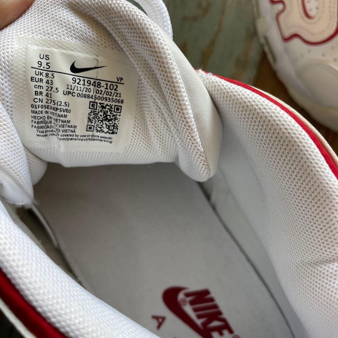 Nike Air More Uptempo ホワイト/レッド