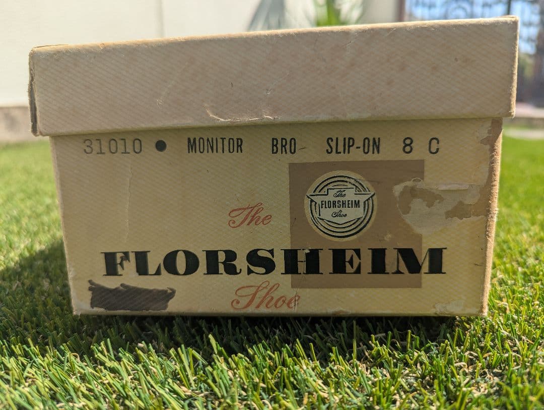 florsheim monitor 31010 1958年製 8C