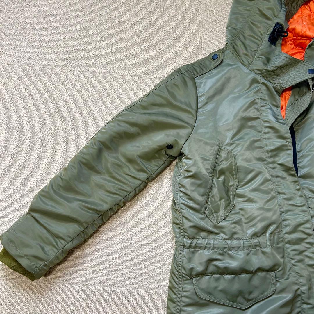 美品rag&boneミリタリーグリーン2wayコートS