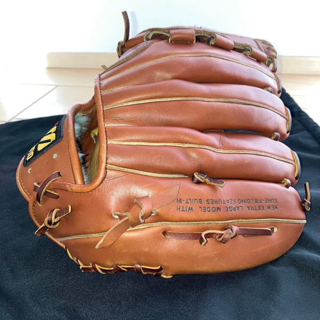 ミズノ ワールドウィン 投手用グローブ 近鉄・阿波野モデル