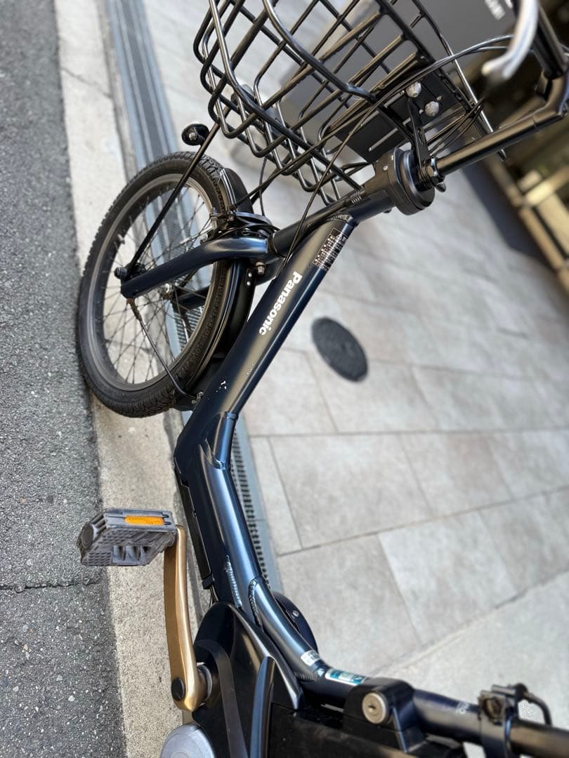子供乗せ　パナソニック 電動アシスト自転車 チャイルドシート付き