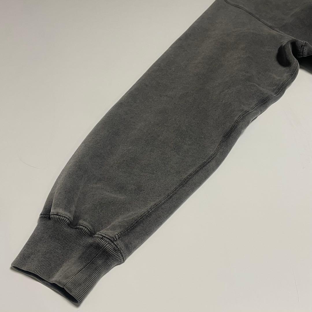 Black Eye Patch フェード　取扱注意スウェット　グレー　L 墨黒