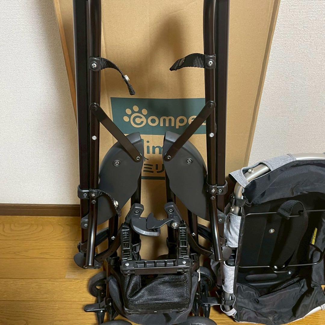 未使用品　コンビ　コムペット ミリミリEG ライトグレー　GL