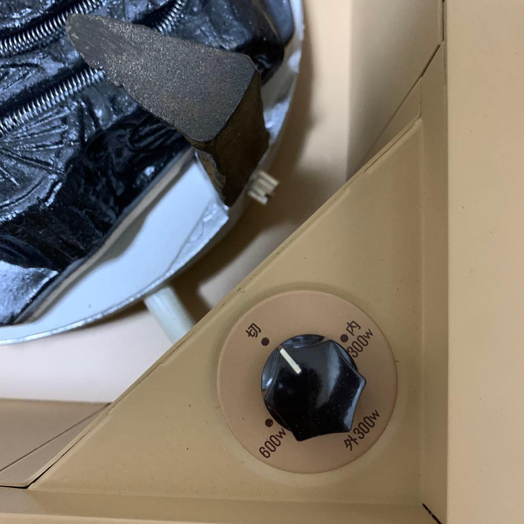 電熱式置炉　女桑　野々田式　茶道具 804