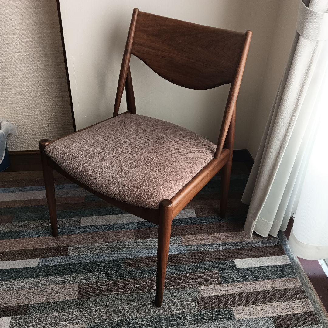柏木工椅子柏木工ウォールナットチェア食卓椅子KASHIWAオシャレ2017年製