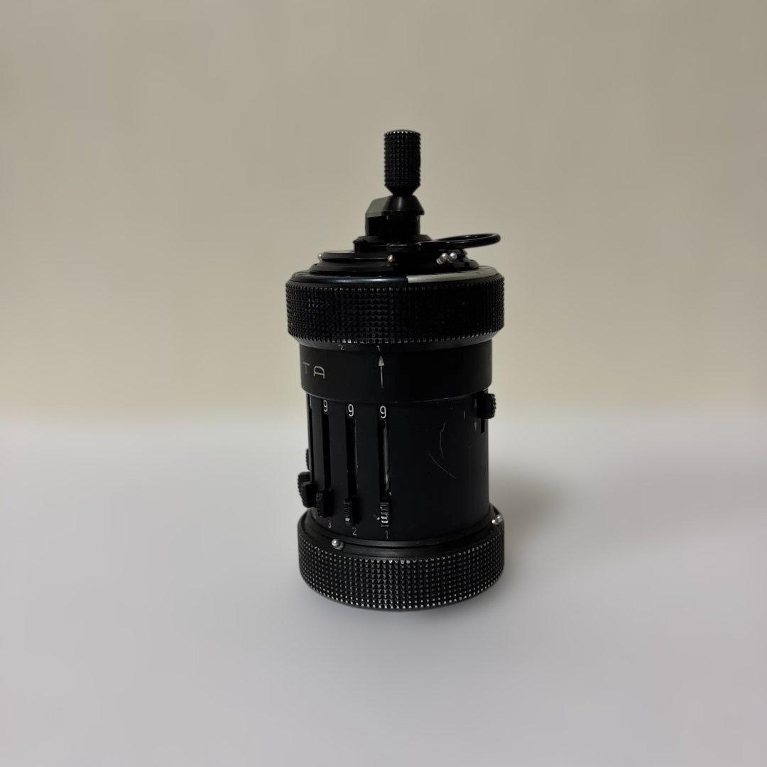 【希少品】Curta Type I メカニカル計算機 ケース、説明書付き