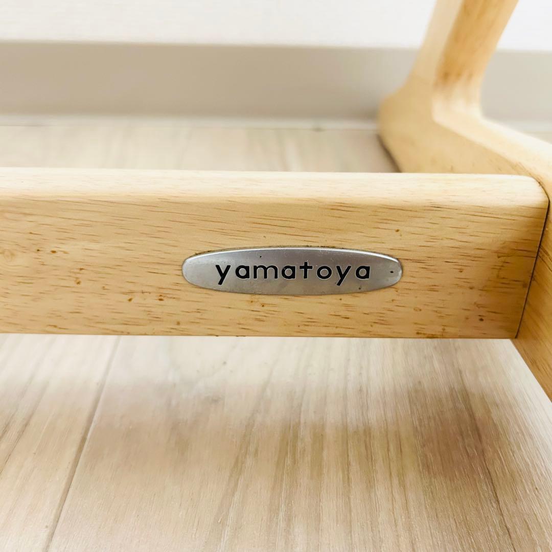 極美品 大和屋 すくすくチェアスリムプラス 純正セーフティベルト付 ハイチェア