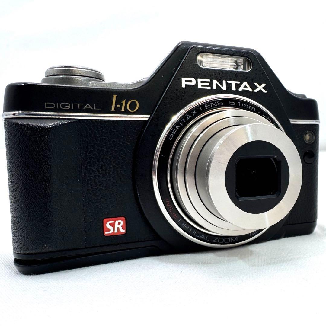 PENTAX デジタルカメラ Optio I-10 クラシックブラック ジャンク