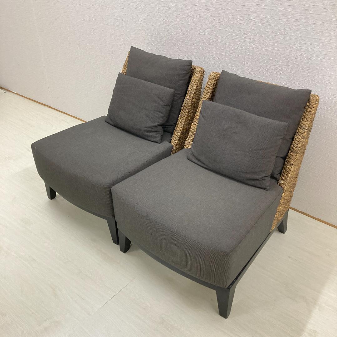 momo様用1脚のみPERFORMAX　アジアン家具　ウォーターヒヤシンス