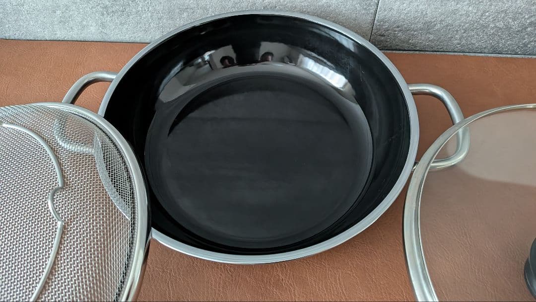 ​廃盤 希少 シリット Silit サービングパン 24cm 黒 3点セット