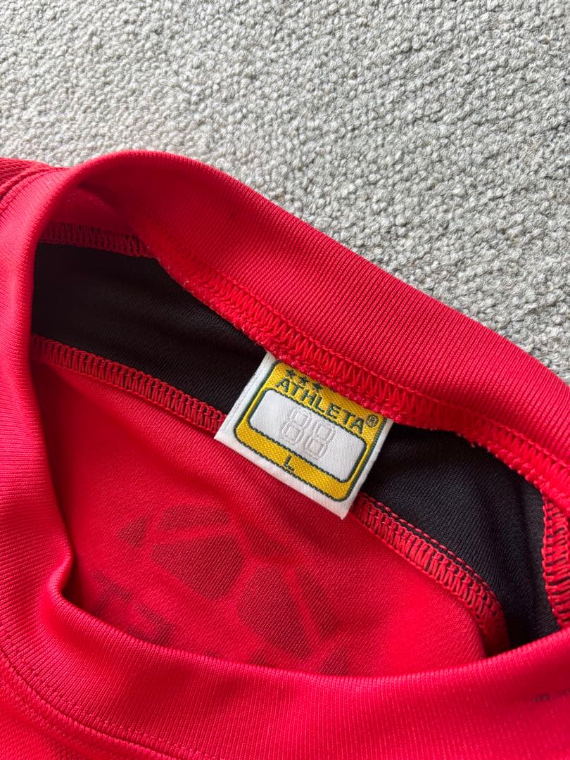 ATHLETA 聖和学園ゴールキーパーユニホームセット赤緑