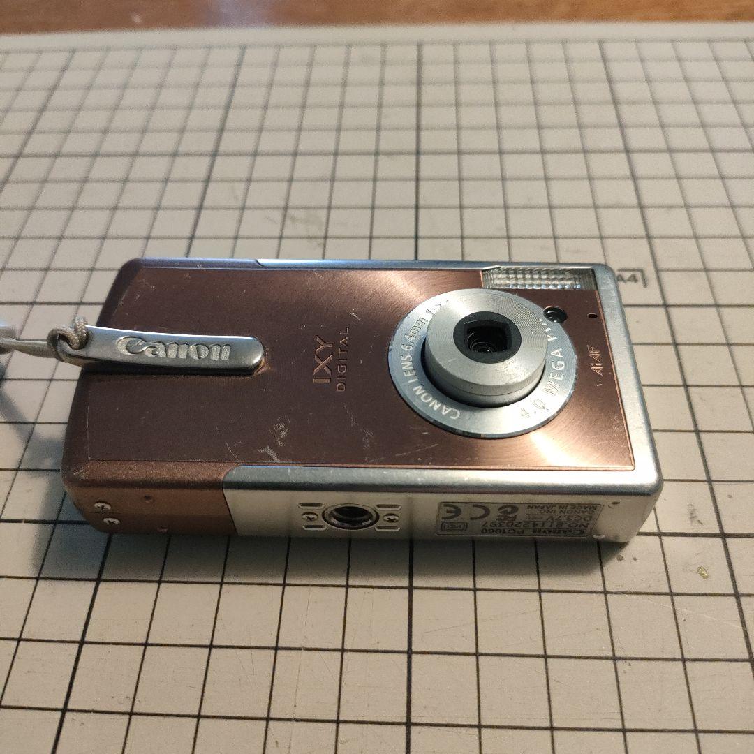 Canon IXY DIGITAL 4.0メガピクセル コンパクトカメラ