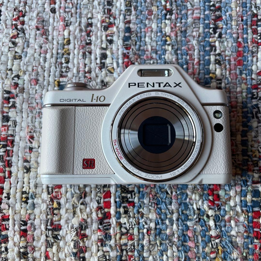 PENTAX I-10 コンパクトデジタルカメラ ホワイト