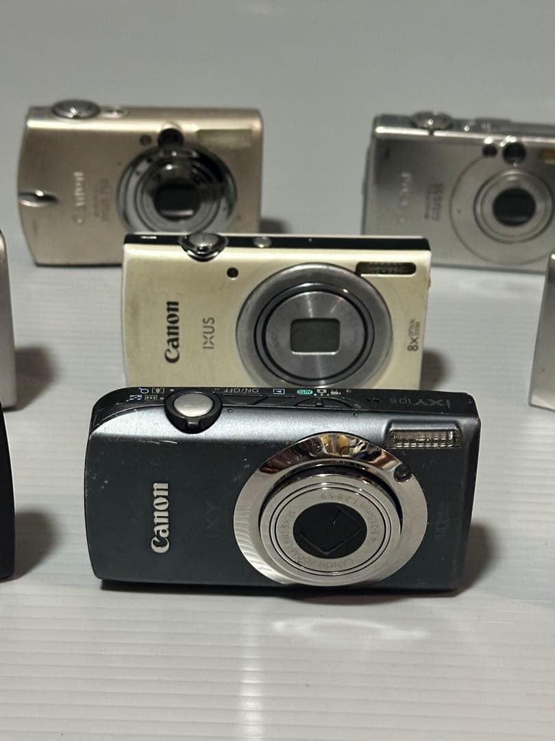 (Canon) 10台 デジカメラ まとめ【動作未確認ジャンク扱】②