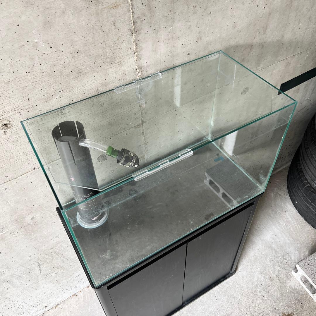 【セット】コトブキ 60cmオーバーフロー水槽セット★海水魚・サンゴ飼育に！