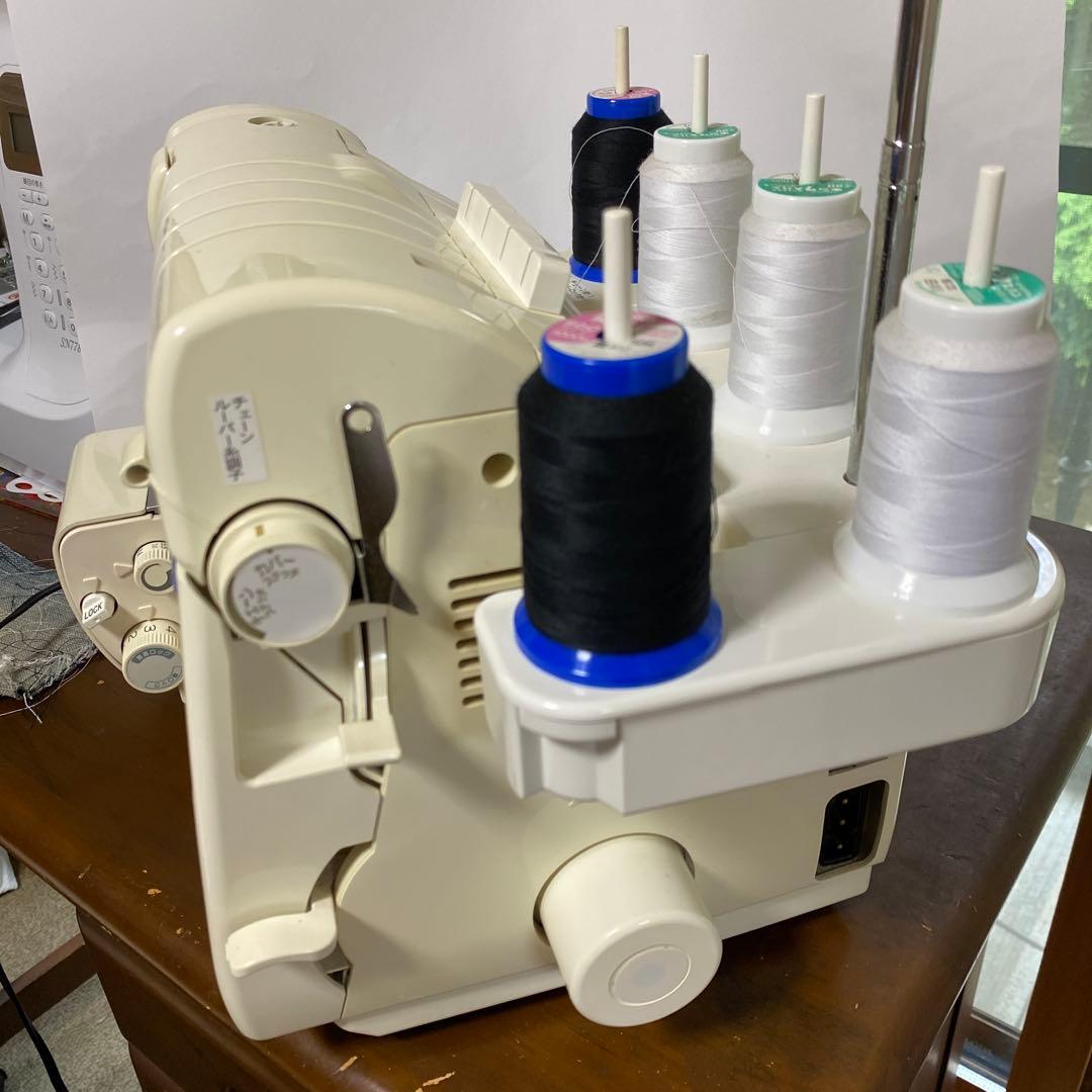 アタッチメント8個付き！ 超希少！現行BL77WJ縫工房ジェット ベビーロック