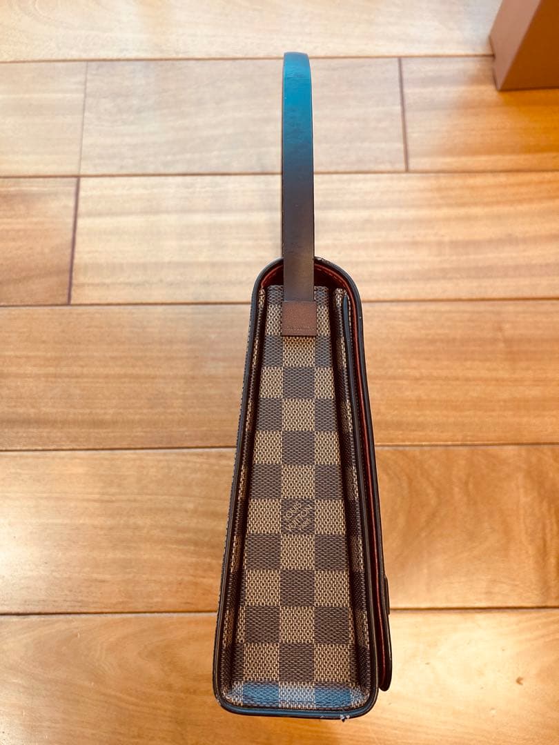 ダミエ ショルダーバッグ　美品 ルイヴィトン トライベッカ カレ