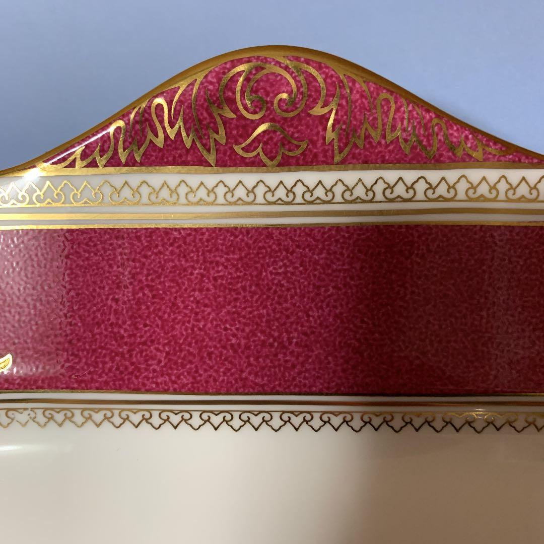 ウェッジウッド コロンビア　パウダールビー　bbスクエアプレート