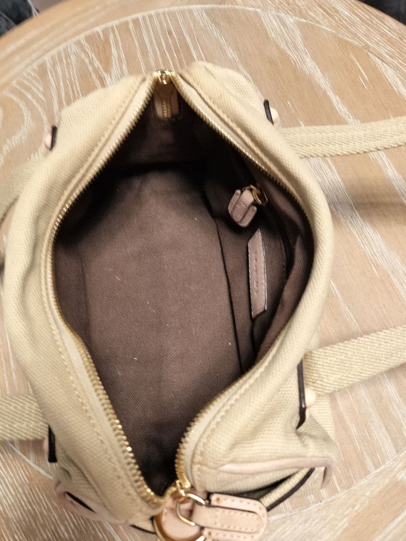 ロエベ アナグラム ハンドバッグ キャンバス レディース LOEWE